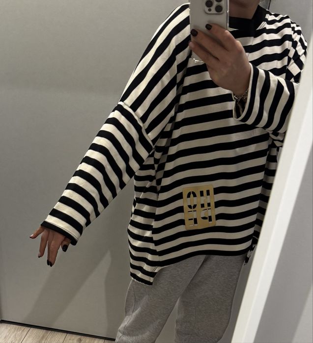 Tunika bluza sweter 100% bawełna oversize