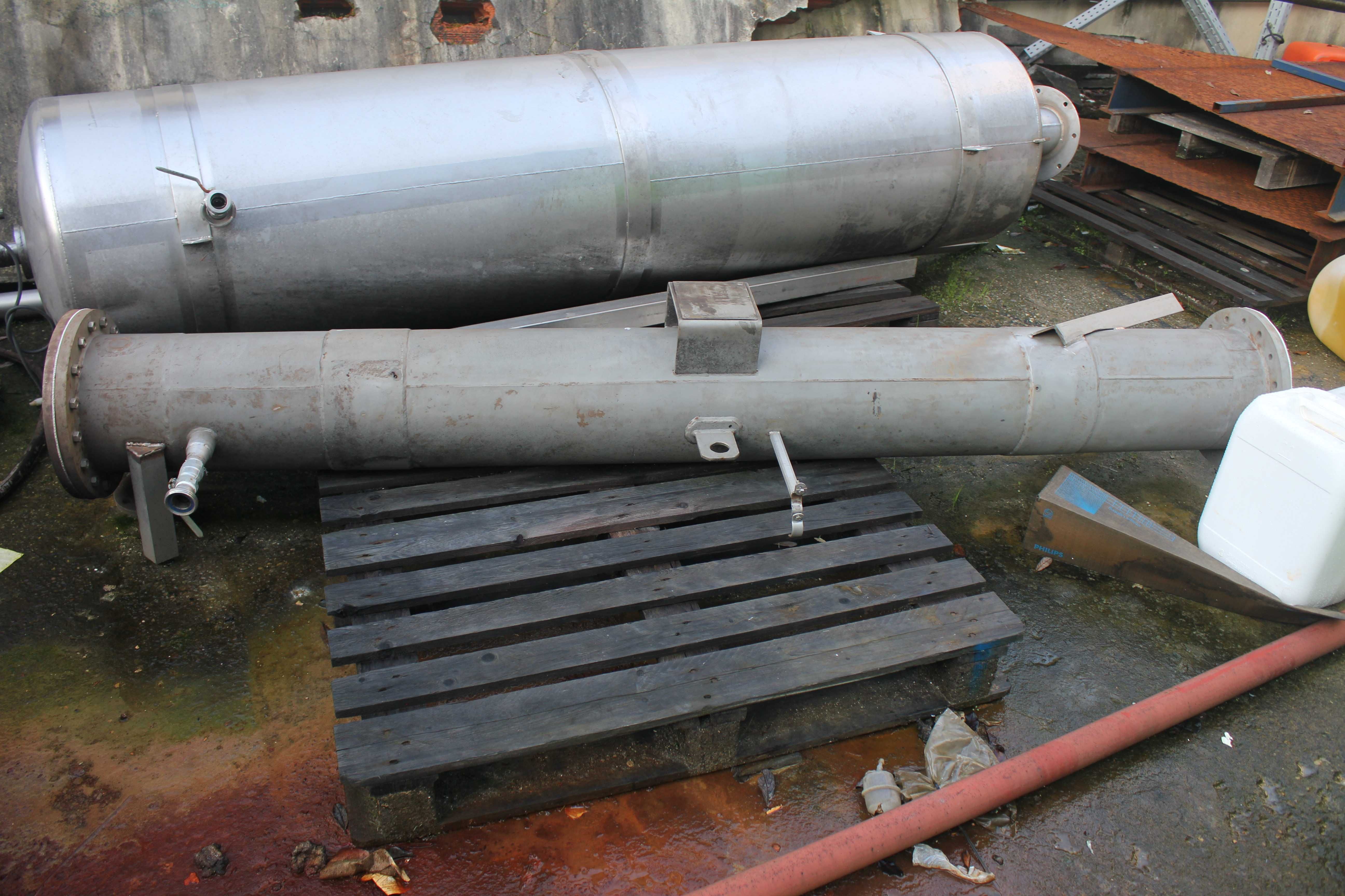 Condensador de vapor Industrial Inox 316