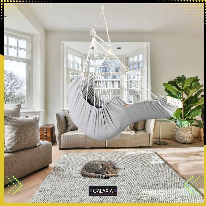 Fotel Wiszący KRZESŁO BRAZYLIJSKIE Huśtawka Hamak Ogrodowy Balkon BOHO