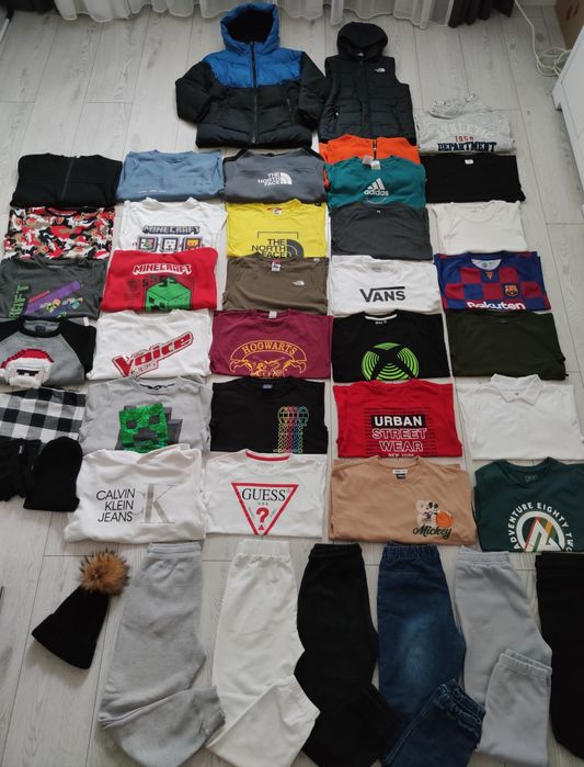 Пакет фірмового одягу ZARA, H&M, Next 8-9р