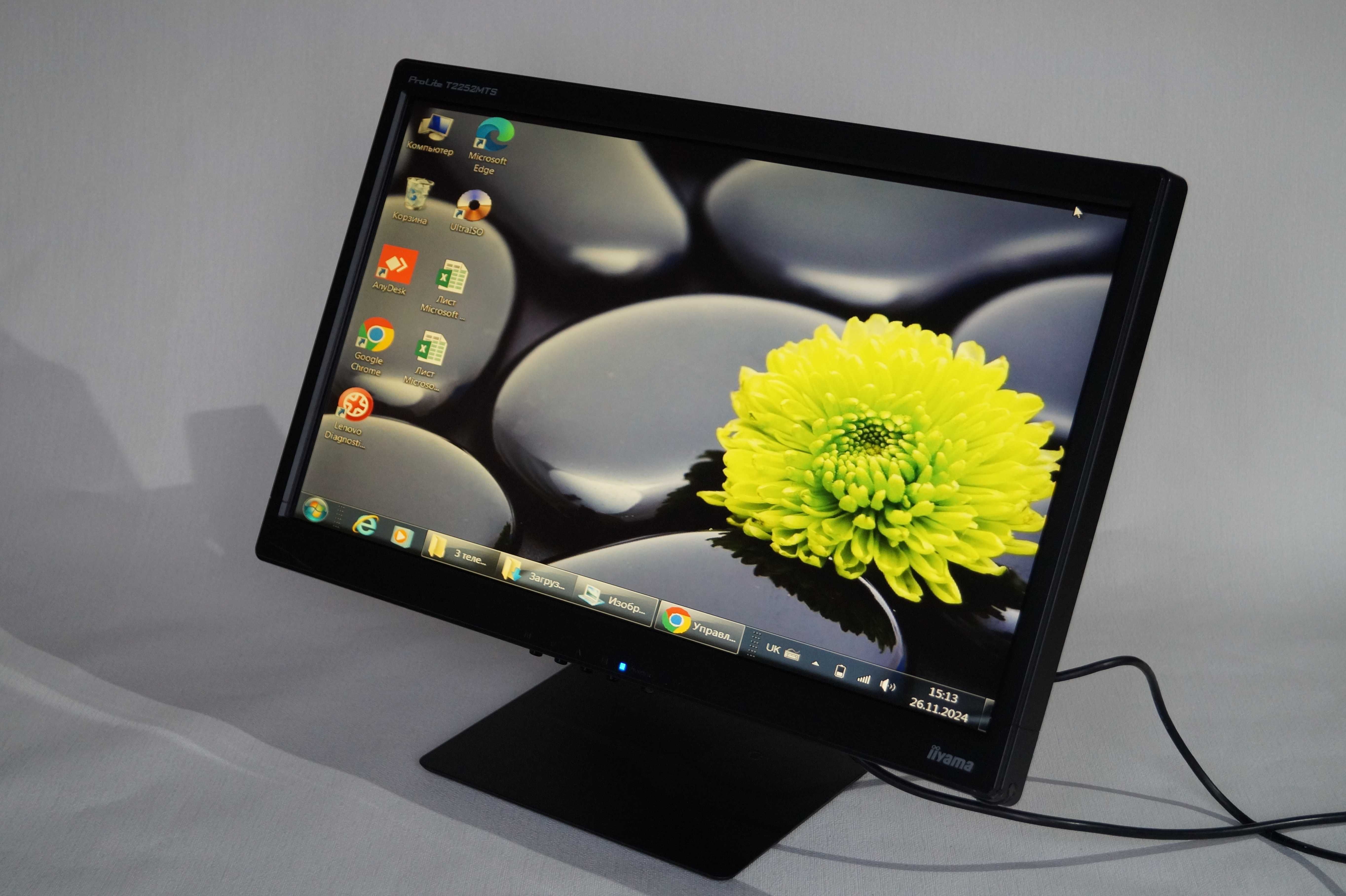 Сенсорний POS монітор IIYAMA ProLite  22″  із підставкою