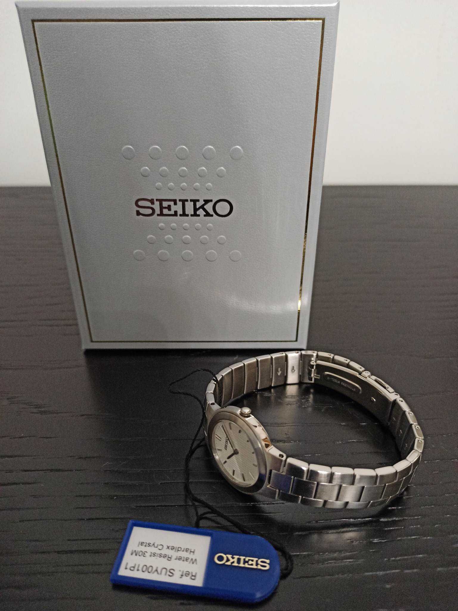 Relógio de Pulso (Seiko SUY001P1, Novo e Original)