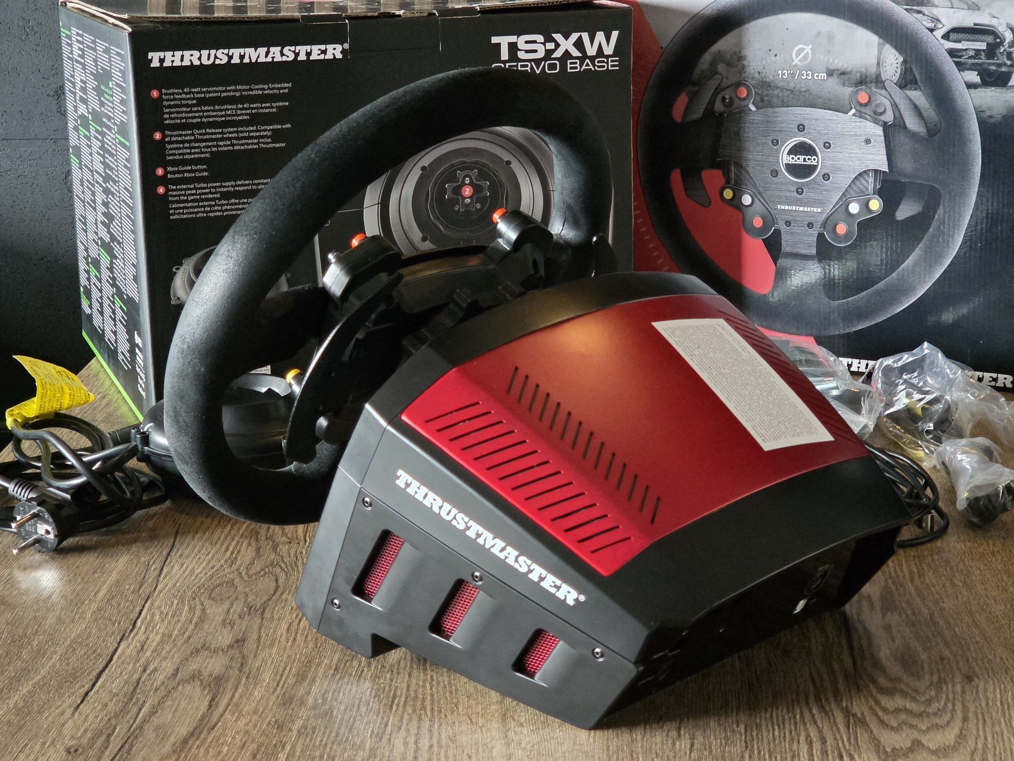 Thrustmater TS-XW Sparco R383 Serwo Trustmaster Base