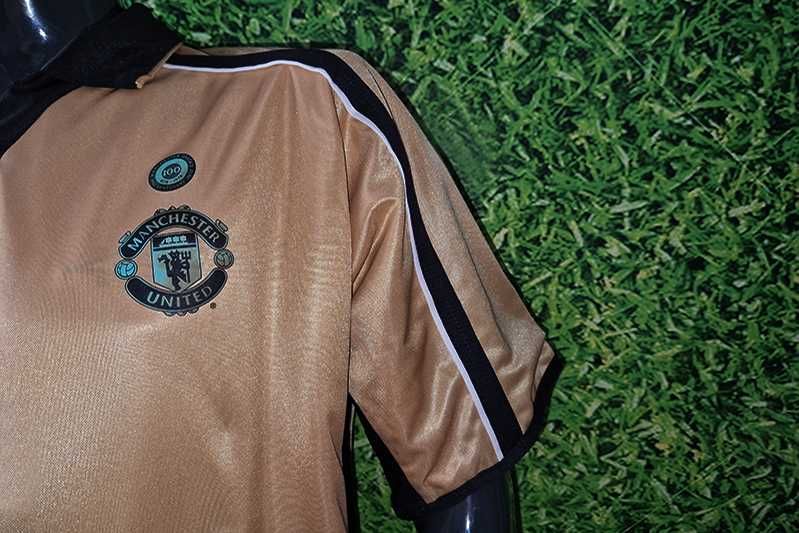 Manchester United FC Umbro 2001/02 away koszulka dwustronna rozmiar XL