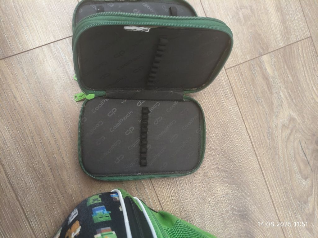 Plecak i piórnik Minecraft