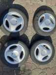 Koła Opel Corsa 4x100 5 1/2 Jx14 ET 49 Opony Michelin Energy 165/65 14