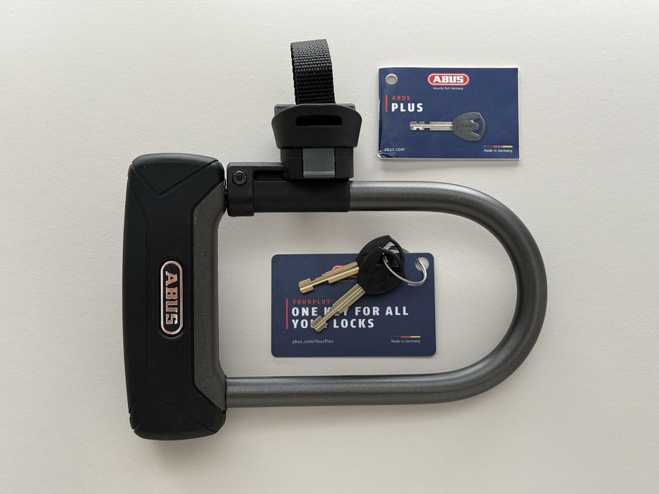 Zapięcie U-lock ABUS Granit Plus 640 zestaw