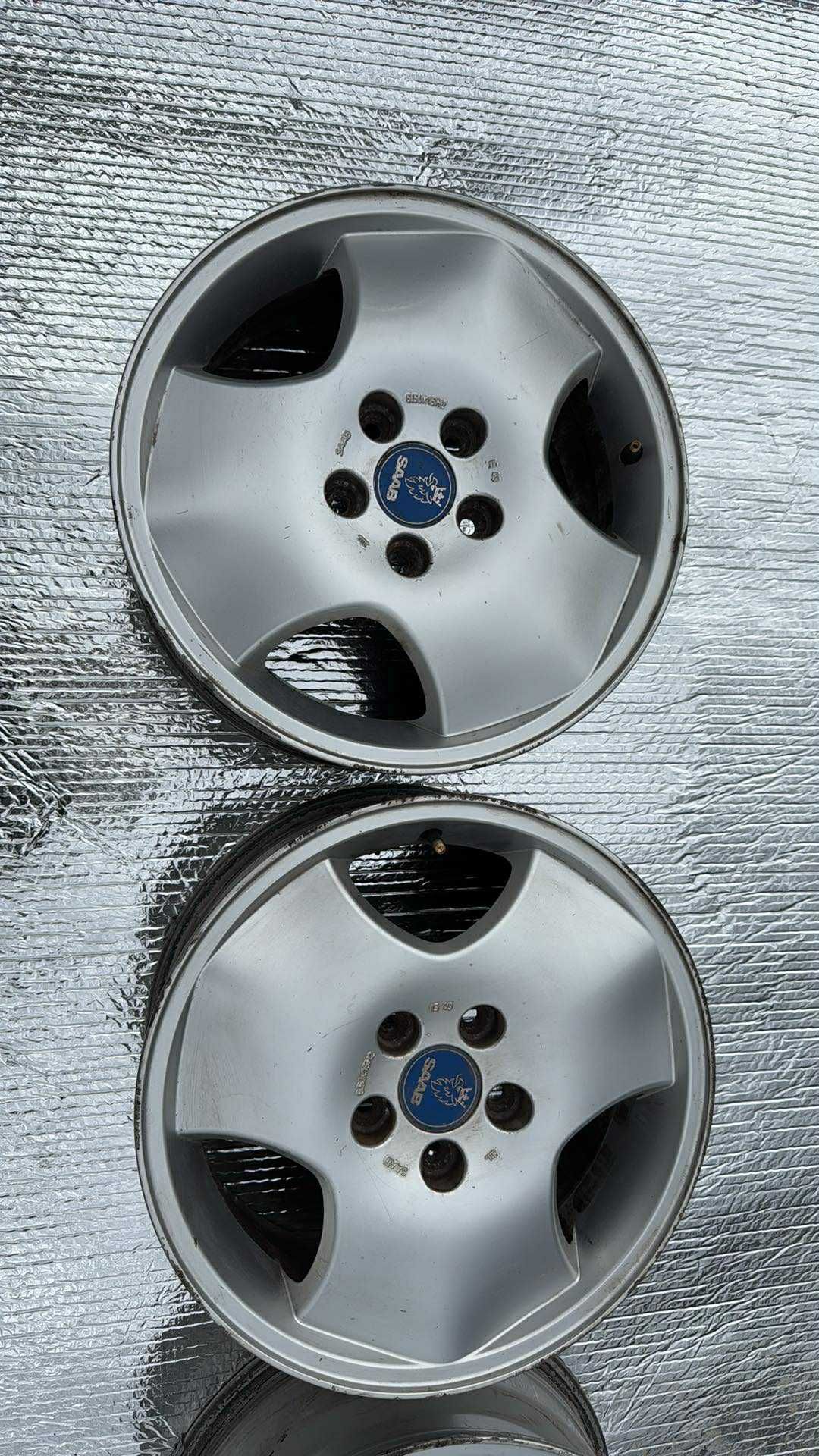 Felgi aluminiowe Saab 9-3 93 OE Viking 6.5" x 17" 5x110 felga alufelgi