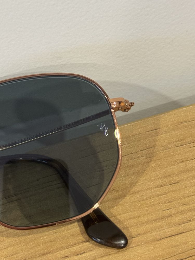 Óculos de sol ray ban hexagonal flat lenses RB 3548-N