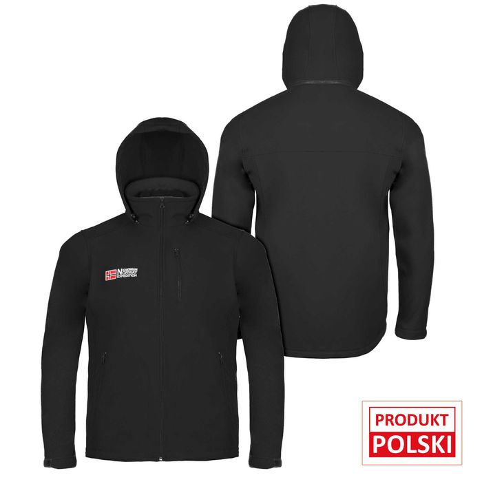 Kurtka SOFTSHELL ocieplona polarem Norway exspedition