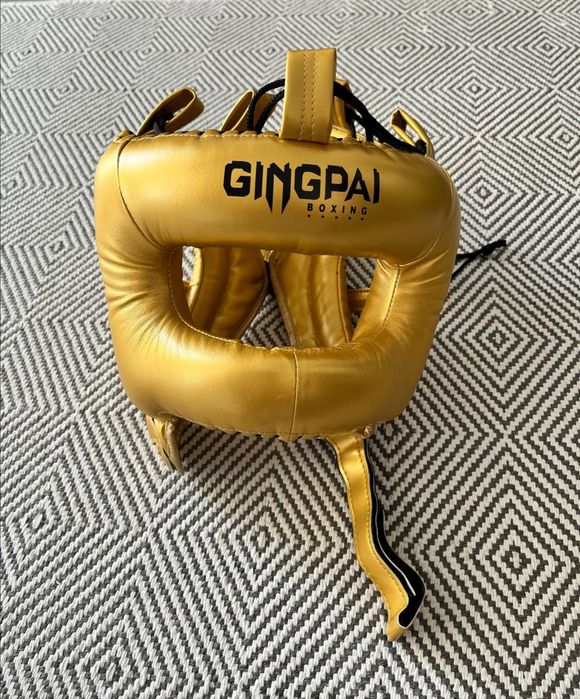 Capacete proteção kickboxing Gingpai
