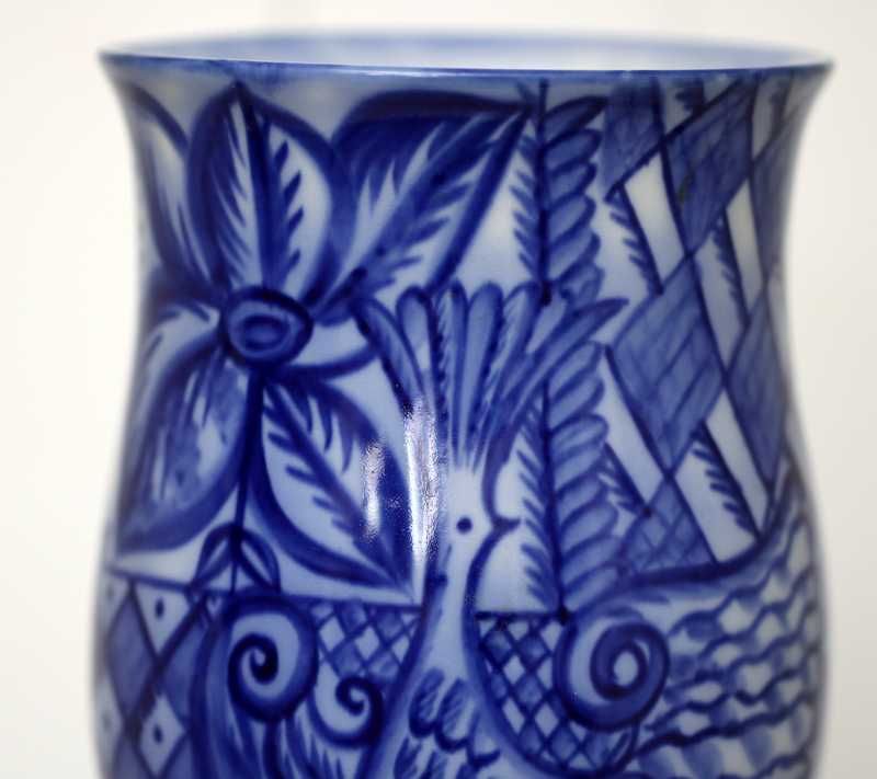 Łomonosow Porcelanowy wazon z 1940 - 1950 Super stan