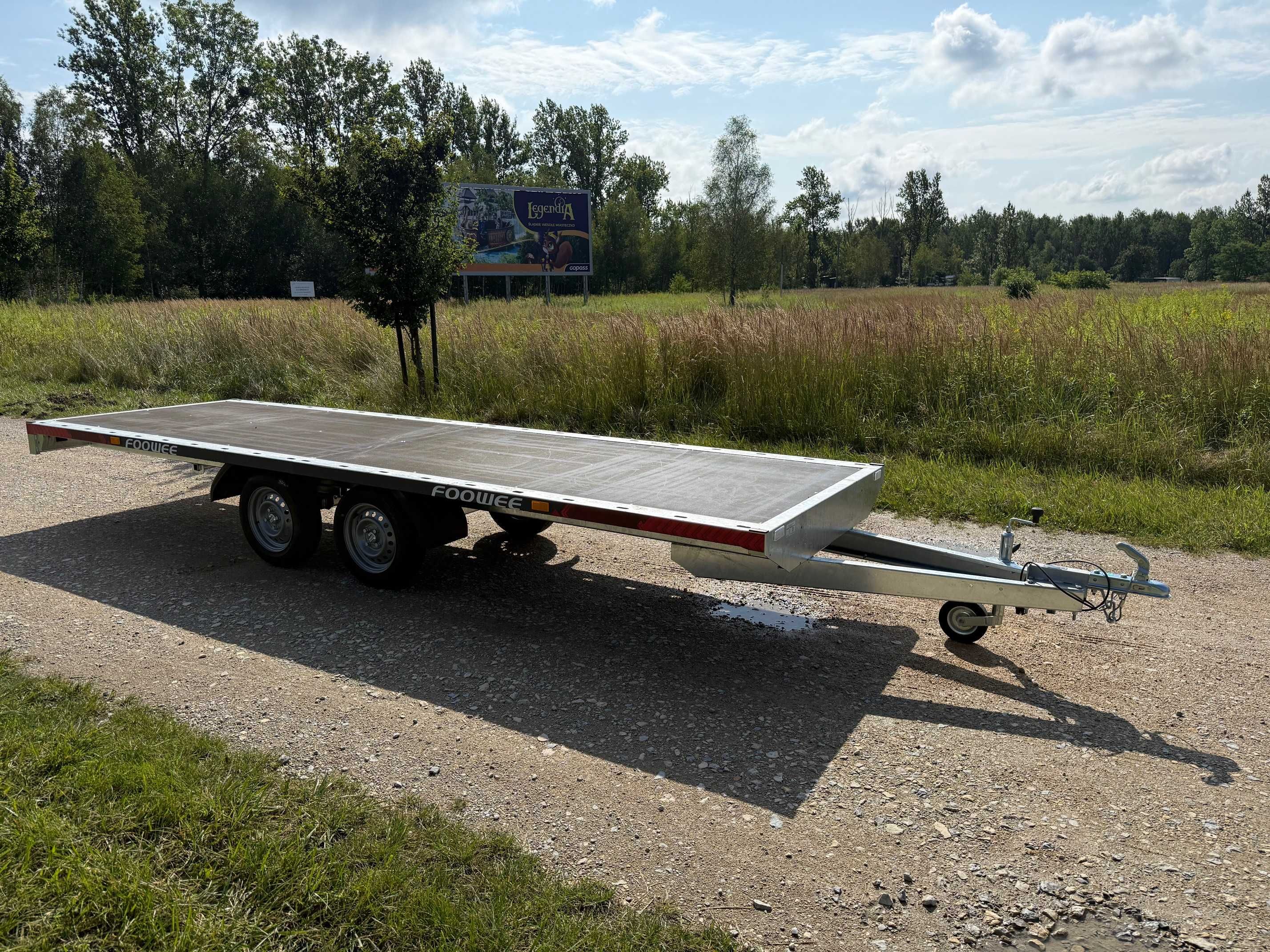 Przyczepa platforma DŁUŻYCA 5x1,5m NOWOŚĆ NA RYNKU !!! TOWAROWA TOP!!