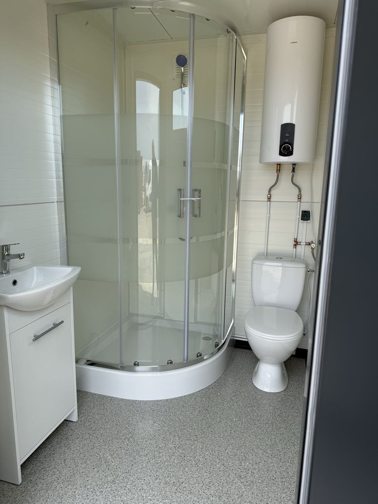 Pawilon WC łazienka kontener sanitarny dostepny od reki