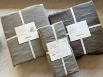Постіль льняна ZARA Home.220/240,180/200,50/75