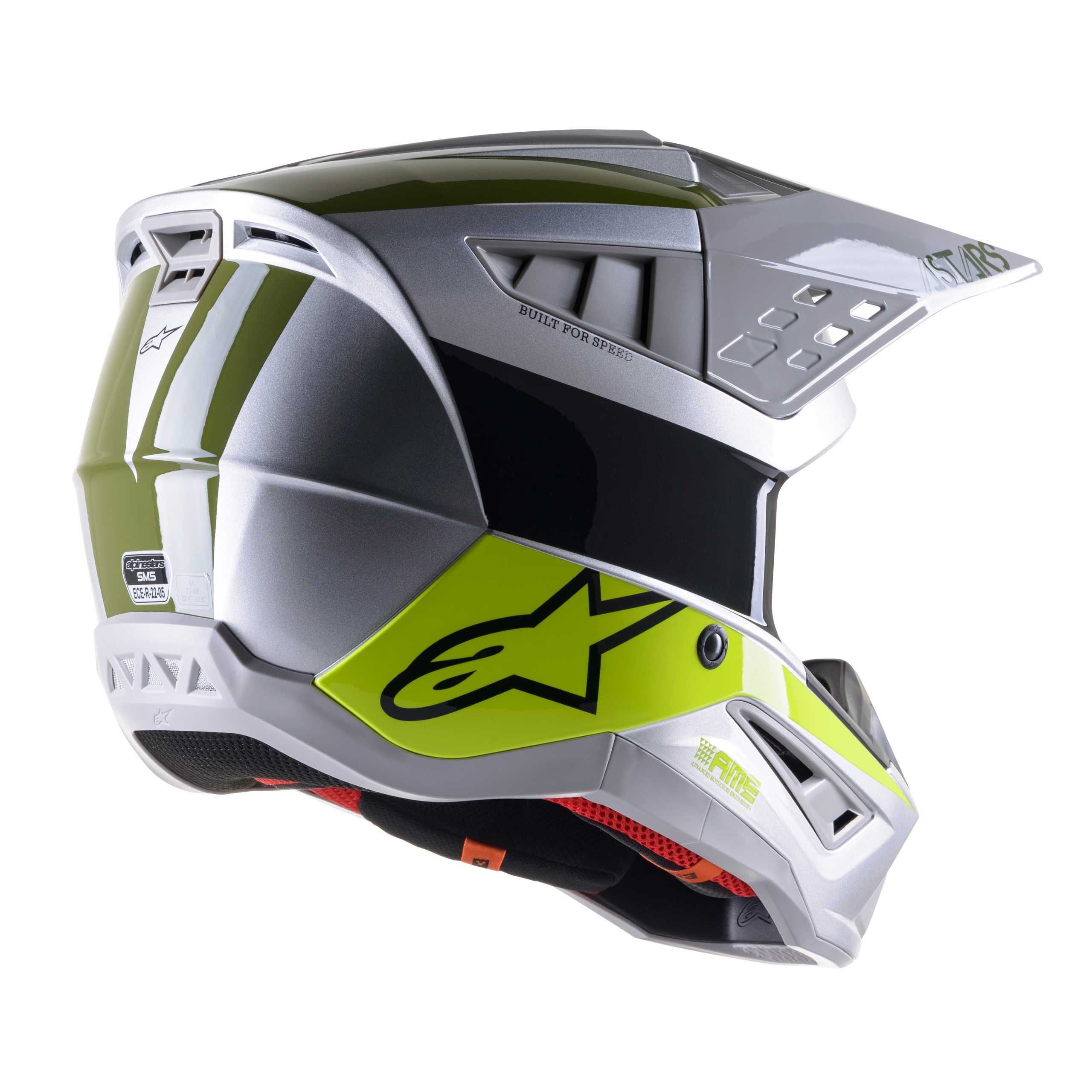 KASK ALPINESTARS S-M5 BOND cross enduro quad HIT