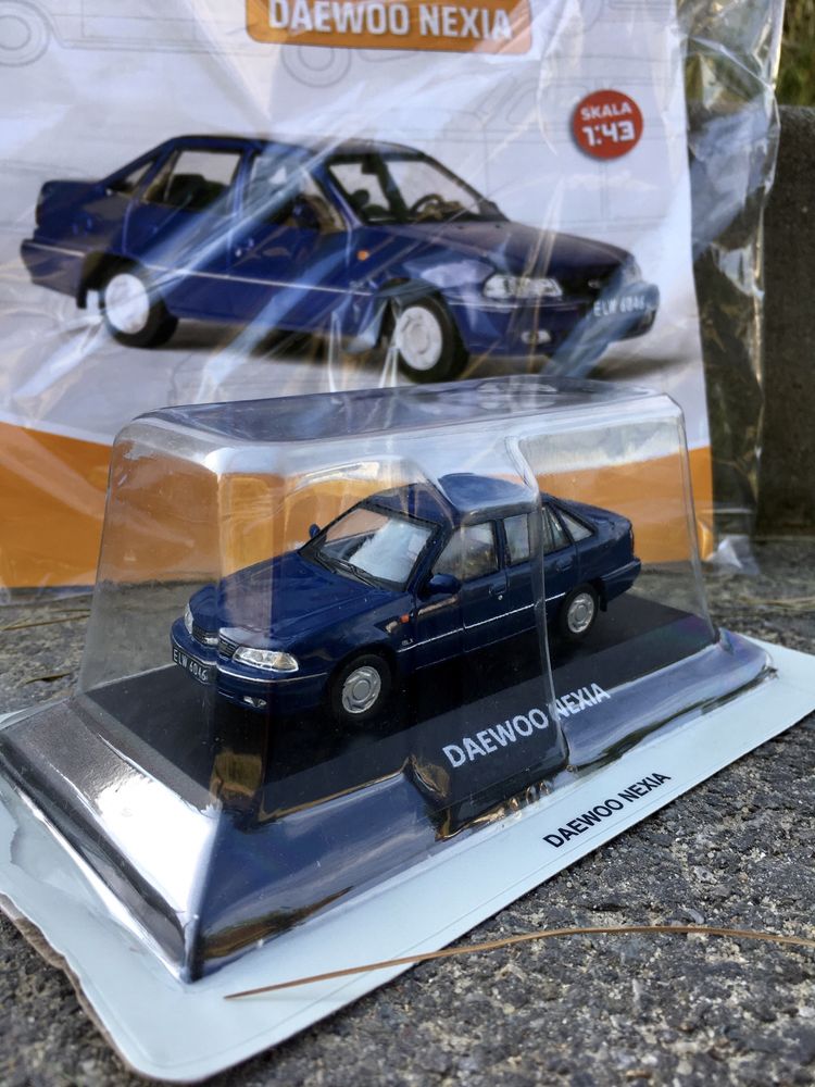 Czasopismo- DAEWOO NEXIA-auta PRL,legendy FSO,model,autka,kolekcja