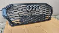 Atrapa chłodnicy Grill Audi Q3 II Sportback 83F S-LINE 2x Emblemat NEW