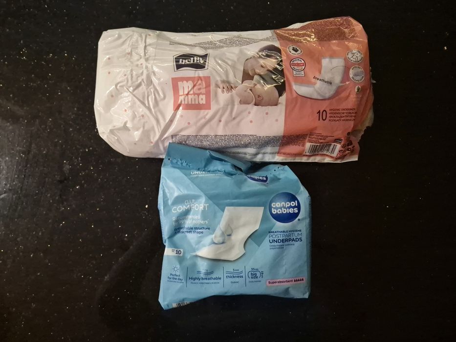 Podpaski poporodowe podkłady połogowe Bella, Canpol Babies