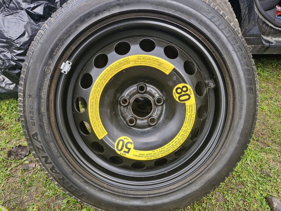 Koło zapasowe zapasówka 16" 5x112 ET42 VW Passat B6 B7 Audi A3 A4 A6
