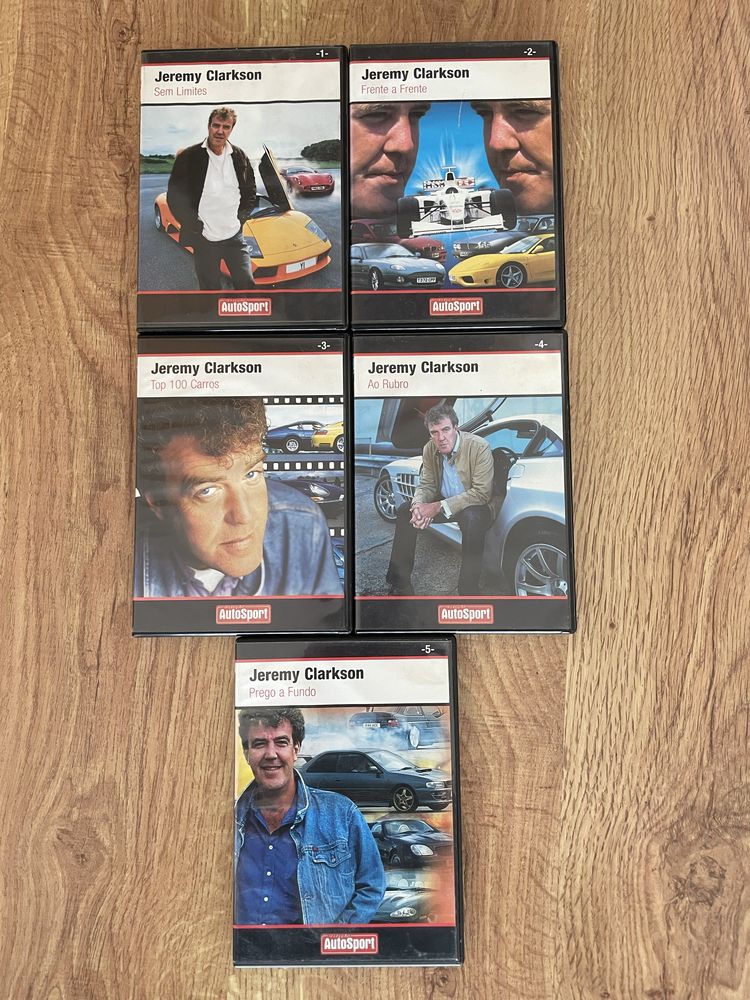 Coleção de DVD Jeremy Clarkson AUTOSPORT