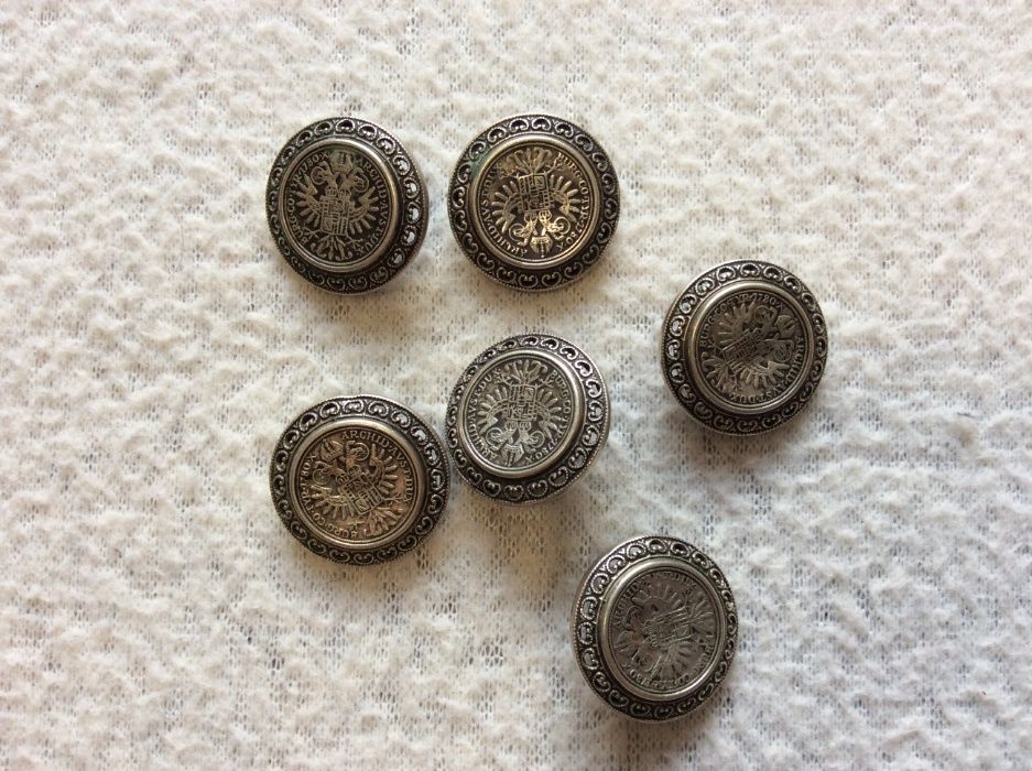 Пуговицы винтажные burg co tyr 1780