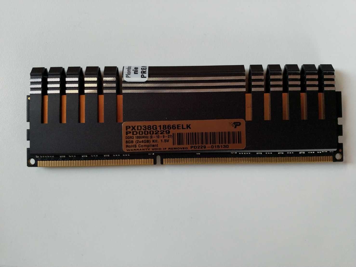 Pamięć Patriot Viper Extreme DDR3, 2x4 GB, 1866MHz