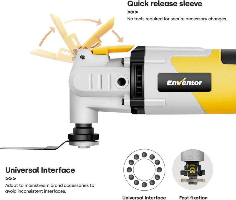 ENVENTOR Multitools Narzędzie oscylacyjne 280W