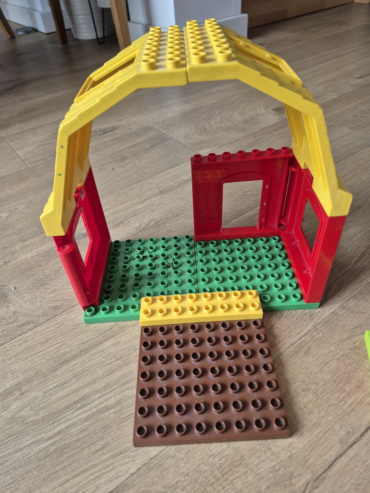 Lego duplo stodoła i traktor