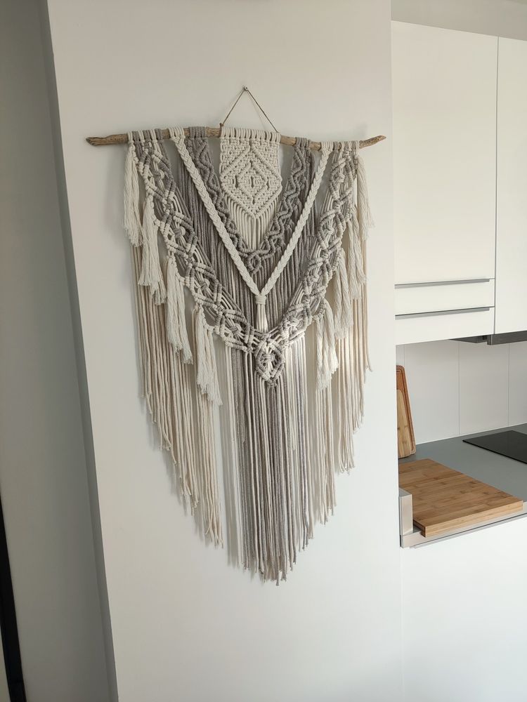 Makrama wisząca boho