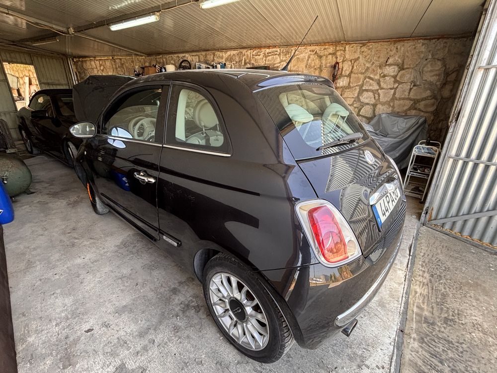 Fiat 500 multijet 1.3 acidentado