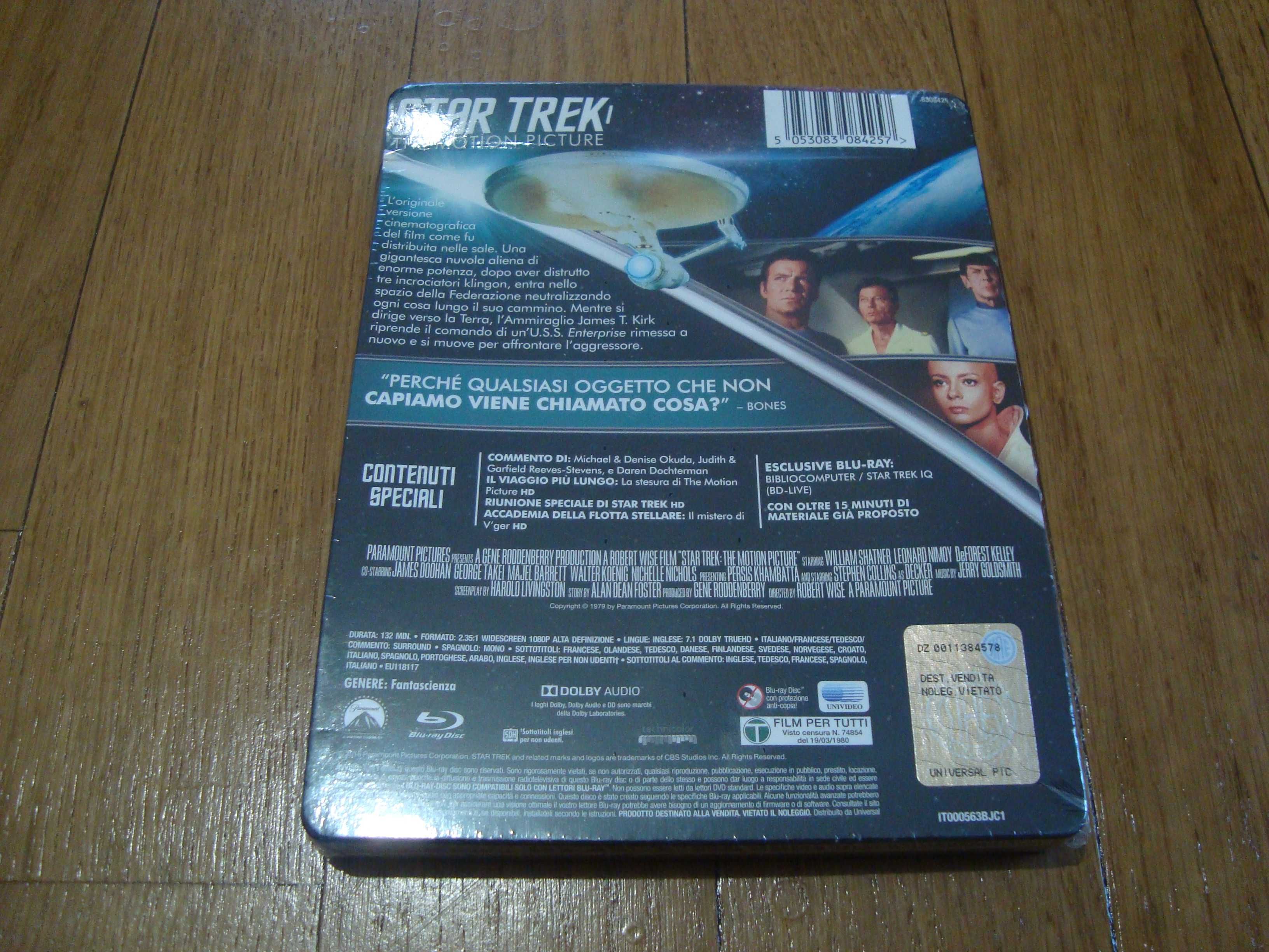 Star Trek I: O Caminho das Estrelas (Blu-Ray) / Edição Steelbook
