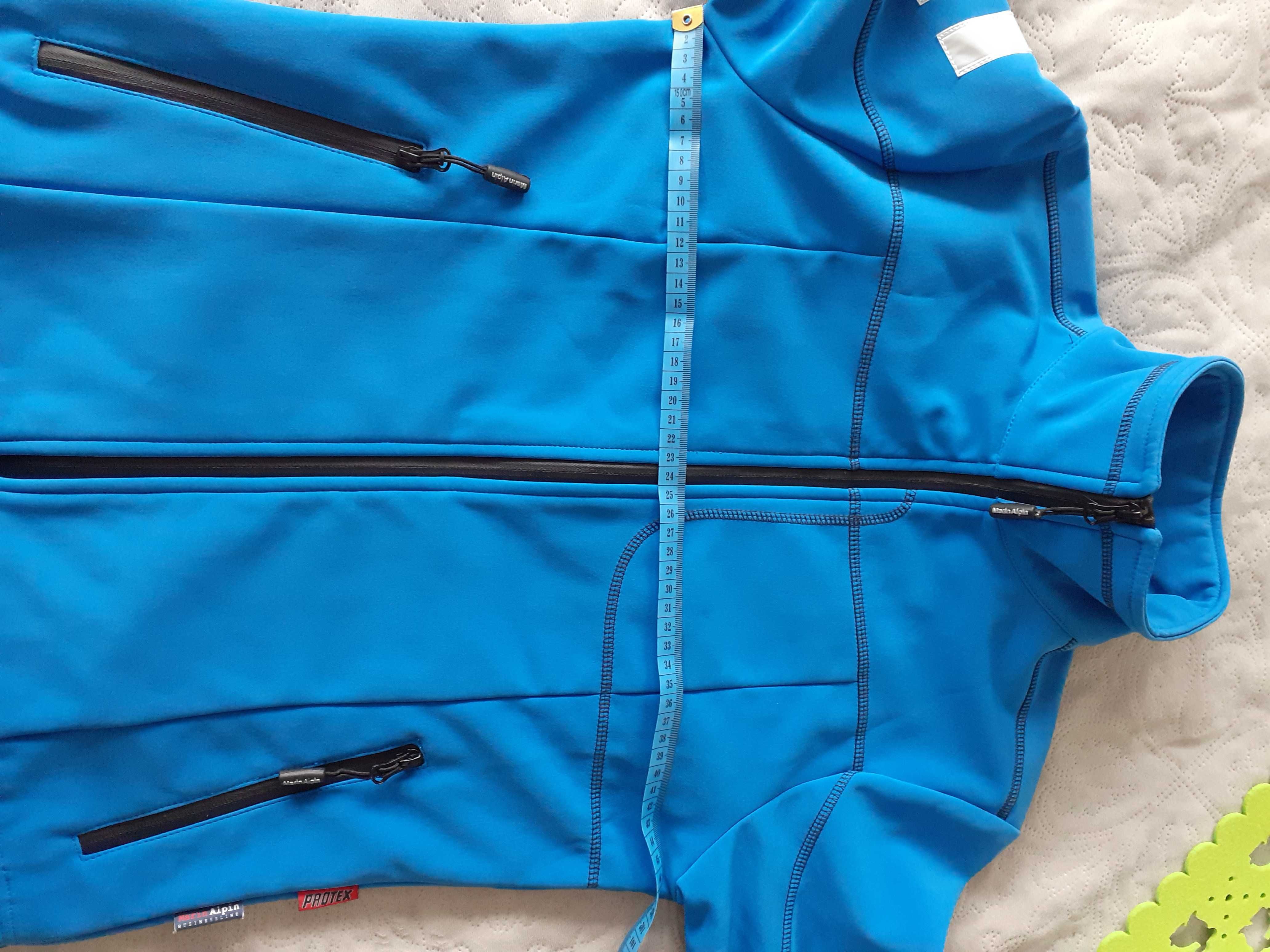 Niebieska kurtka softshellowa roz.XS