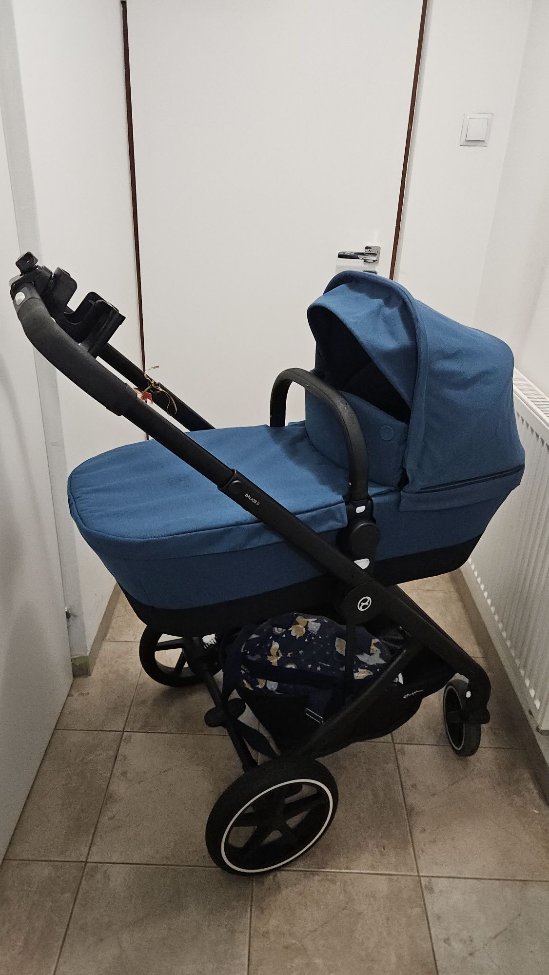 Wózek spacerówka i gondola Cybex Balios S Niebieski