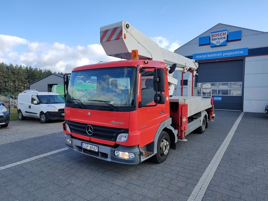 Mercedes Benz Atego Ruthmann T 270 (wumag bizon bronto )
