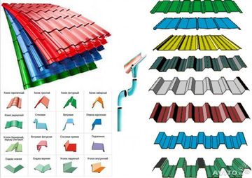 Профнастил Металлочерепица Сопутствующие материалы