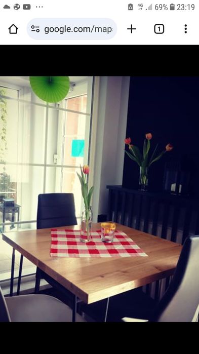 Stół, lite drewno - Wood For You, 80x80