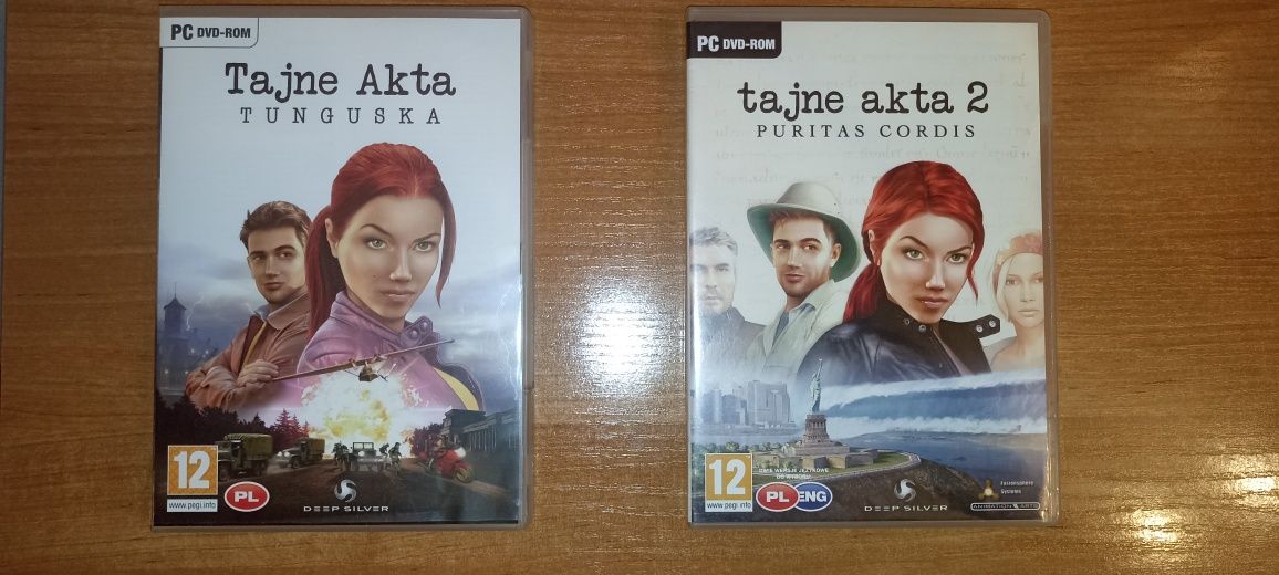 [PC] Tajne Akta Tunguska + Tajne Akta 2 PURITAS CORDIS  [Secret Files]