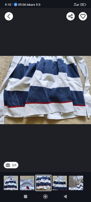 Sukienka dziecięca ,letnia, elegancka, 110