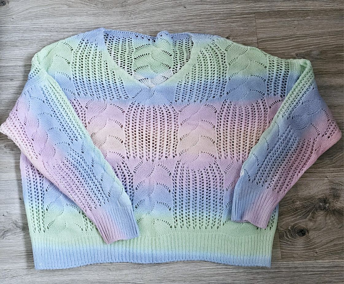 Sweter damski ombre unisex