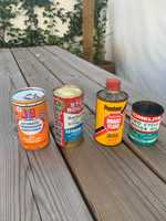 latas oleo vintage