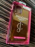 iPhone 12 Pro max gold case etui Juicy Couture kryształki