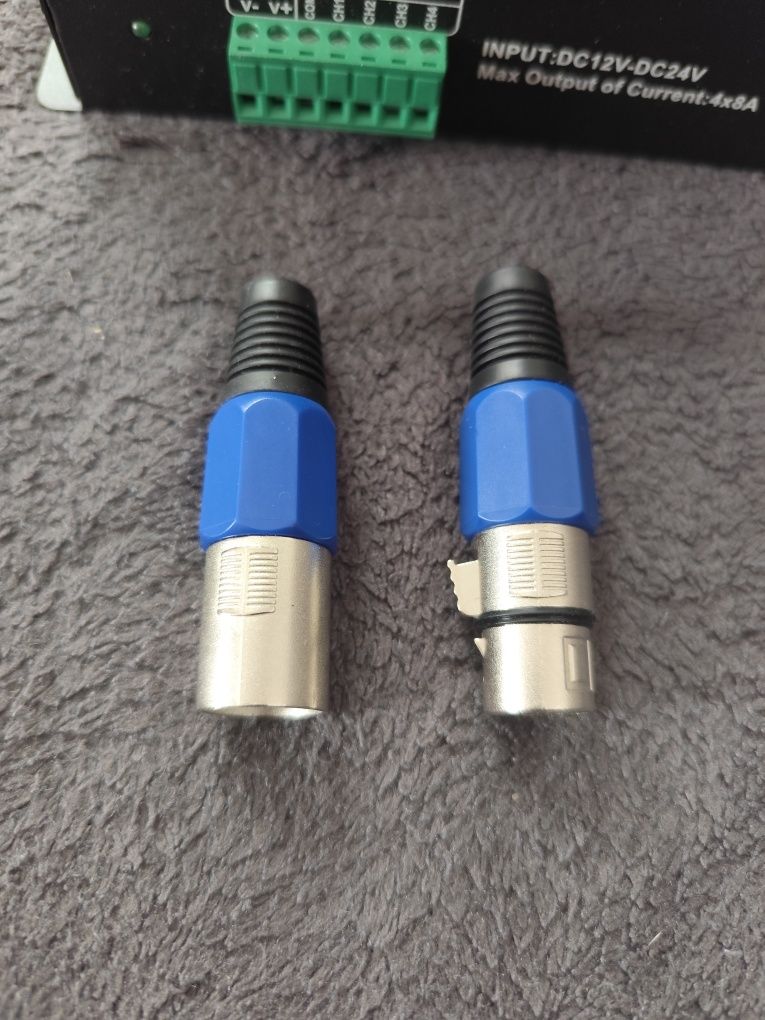 Kontroler Dekoder DMX 512 RGBW 12A 4X8A 384/768W 12-24V