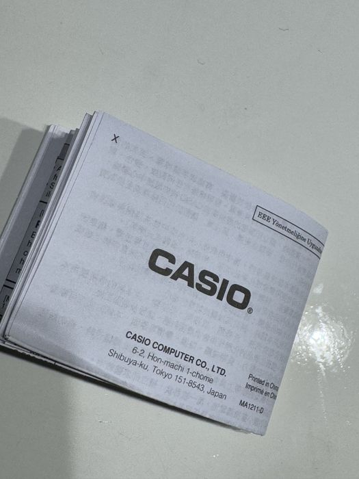 Relógio Casio Japan Movt