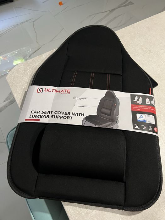 Nowa nakladka na siedzenie samochodowe z wsparciem odcinka lędźwiowego