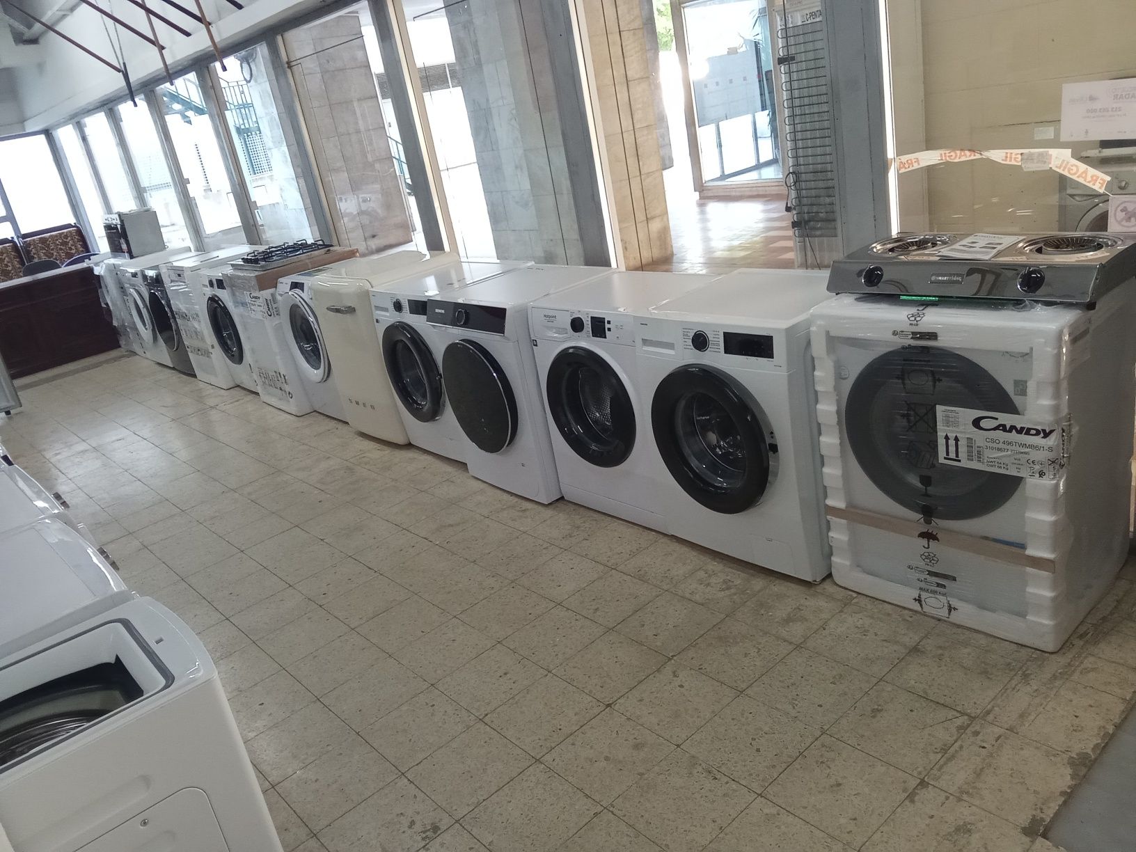 Máquinas de lavar loiça e roupa Novas