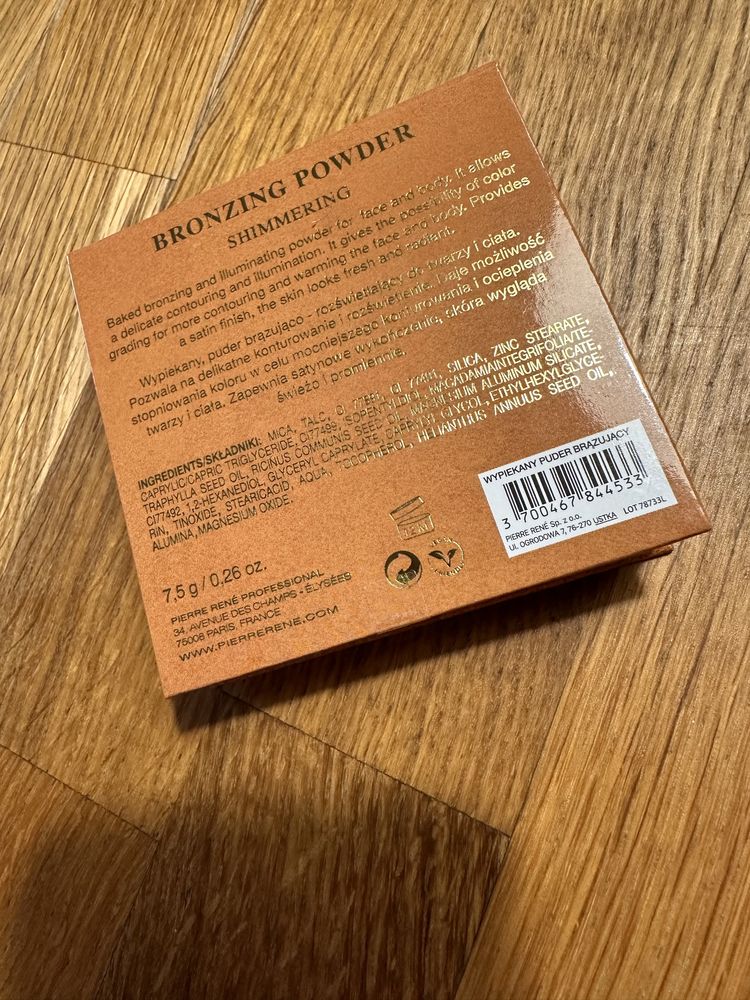 Pierre Rene Shimmering Bronzing Powder