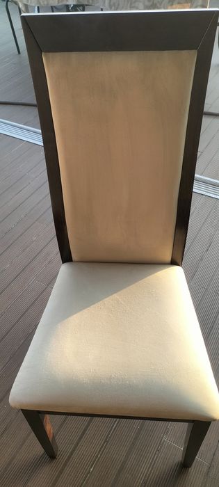 Cadeira de sala em veludo