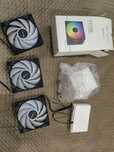 Куллера deepcool fc120 argb та Контролер Coolmoon PWM ARGB controller