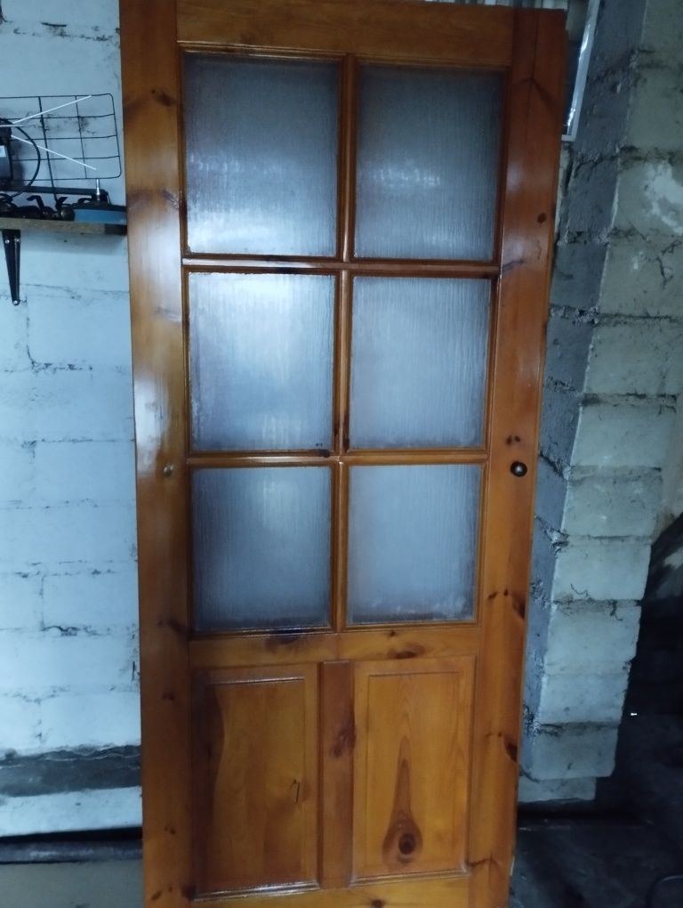 Drzwi drewniane przesuwne